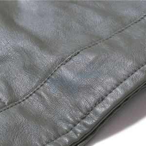 Veste d'hiver en cuir de haute qualité pour homme, design personnalisé, prix avantageux, marque privée, logo sur le devant, écologique - Product Image 6
