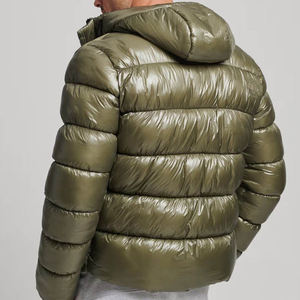 Top Quality New Fashion Style <b>Men</b> Puffer Jacket Outdoor wear Quilted <b>Overcoat</b> Hooded Puffer Jacket For <b>Men</b> - Product Image 3