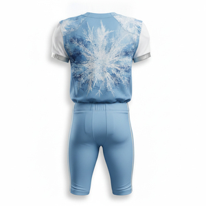 Durable ripstop American football uniform sublimated club matching sets double stitching reinforced shoulders team outfit - Product Image 4