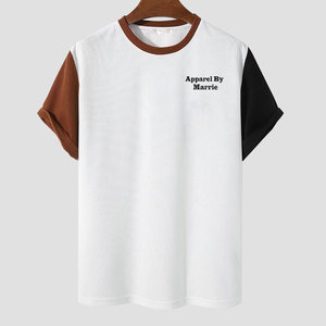 T-shirts pour hommes en tissu doux, tendance et à la mode, idéaux pour un usage quotidien, style urbain et tenue confortable avec un attrait élégant - Product Image 1