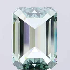 Diamante de Laboratorio con Corte Esmeralda, Piedra Suelta con Corte Escalonado, Diamante Verde Fantasía, Certificado IGI, Gema de Alta Claridad, Diamante Personalizado para Joyería - Product Image 3