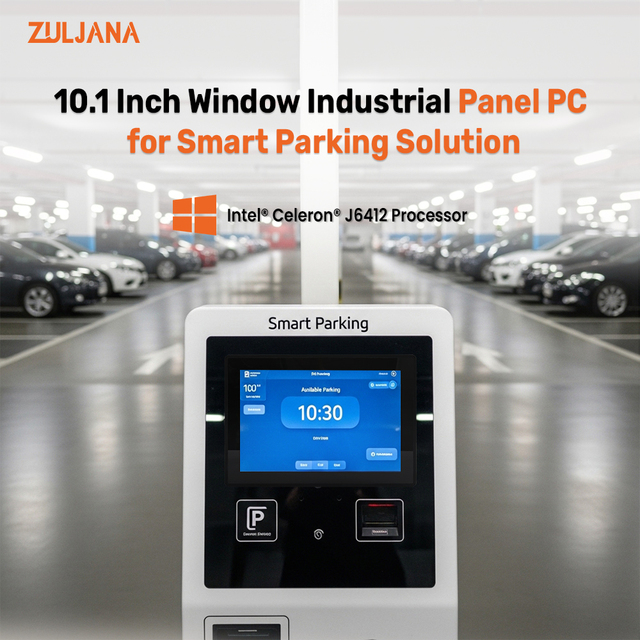 10.1 Inch All in One Computer Rugged PC Wall Mount Capacitive Touch Screen IP65 Waterproof Fanless Industrial Panel PC