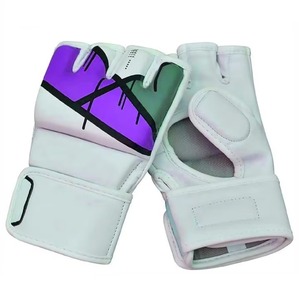 Gants de boxe MMA pour adultes de qualité supérieure, en cuir PU professionnel, lacés, imperméables, extensibles, respirants, nouvelle arrivée, vente en gros - Product Image 2