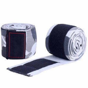 High Quality Elastic <b>Knee</b> Wraps For Weight Training Gym Workout Squat Support Compression Fitness <b>Exercise</b> Equipment - Product Image 3