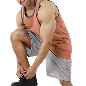 Camisetas de Compresión de Alta Calidad para Hombre, Personalizadas, OEM, para Entrenamiento, Gimnasio, Camisetas sin Mangas, Camisetas de Tirantes para Hombre - Product Image 3