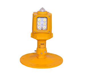 Luz de Advertencia LED Bidireccional de Alta Intensidad para Borde de Pista AR111, Base 6.6A, Emisión Verde, Sistema de Iluminación de Aviación ICAO FAA IEC - Product Image 1