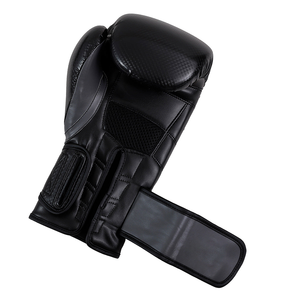 Gants de boxe professionnels Vornex Industry en cuir respirant avec fermeture auto-agrippante, rembourrés, pour adultes, équipement d'entraînement d'arts martiaux, OEM - Product Image 1