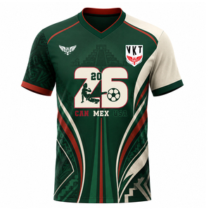 Camiseta de Fútbol Sublimada para Fanáticos de la Copa Mundial 2026, Edición Langosta Costera, de Secado Rápido - Product Image 5