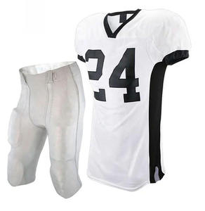 Uniforme de Fútbol Americano Personalizado al por Mayor 2026, 100% Poliéster, Transpirable y de Secado Rápido, Hecho en Pakistán para Hombres Adultos - Product Image 4