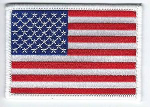 USA Embroidery Flag Country <b>Patch</b> Flag Badges Embroidery <b>Patch</b>-Cloth Material Letterpress Printed Eco-Friendly - Product Image 2