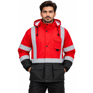Chaqueta de Trabajo de Primera Calidad al por Mayor con Logotipo Personalizado, Impermeable, Ligera, de Secado Rápido, Chaqueta de Trabajo Completa para Hombre - Product Image 3
