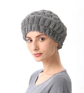 Gorro de satén negro para el cabello, color sólido, unisex, para las cuatro estaciones, estilo informal, talla adulta - Product Image 2