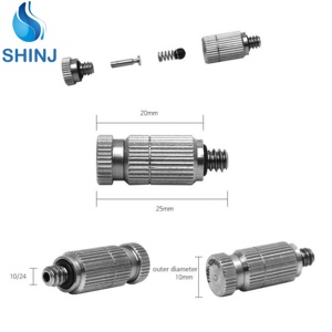 Shinj หัวฉีดโลหะระบบพ่นหมอกน้ำระบายความร้อนในฟาร์มสัตว์ปีก - Product Image 6