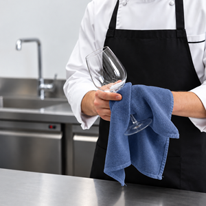 Toalla de Mano para Restaurante, de Algodón Premium, Tela de Rizo, Suave al Tacto, Reutilizable - Product Image 3