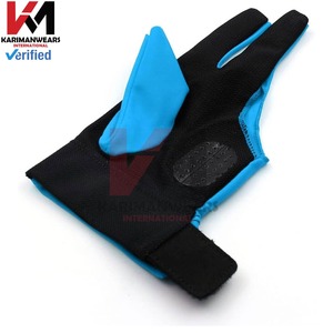 Gants de billard légers pour le billard américain, trois doigts, glisse fluide, ajustement parfait, vente en gros OEM - Product Image 4