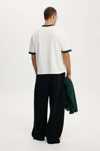 New Style Superior Quality Lightweight Elastic Waist Custom Logo Casual <b>Men's</b> Autumn Woolen Jogging <b>Trousers</b> Cotton/Polyester - Product Image 4