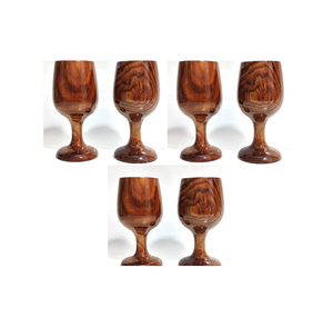 Handcrafted Natural Wooden Serving <b>Cups</b> Set Rustic Style Eco-friendly Drinkware Perfect for Tea <b>Espresso</b> and Home Decor Hot Sale - Product Image 5