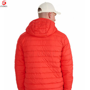 <b>Men's</b> Winter Padded <b>Lightweight</b> Warm Quilted Hooded Eco-Friendly Quick Dry Breathable High Street Style Outdoor <b>Jacket</b> Cotton - Product Image 5