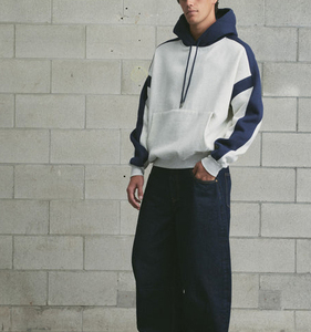 High Quality 450g Heavyweight Hoodie Fleece Sweatshirt <b>Men's</b> Autumn and Winter Trendy Brand Boxy Fit Comfortable and soft Hoodie - Product Image 6