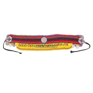 Vintage Belt Belly Dance Bead Afghani Traditional Waist Belt Kuchi Tribal BB082A <b>Old</b> Banjara Real Vintage Handmade Beaded Belts - Product Image 1