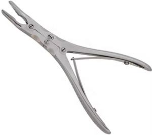 Rongeur Ortopédico Mini Ruskin con Mordida Recta de 2 mm, Fuente de Alimentación Manual de Acero, Mini Rongeur para Huesos de VIDIFIVE INTERNATIONAL - Product Image 4