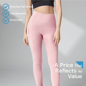 Legging refrescante de nailon con infusión de colágeno, respetuoso con el medio ambiente y respetuoso con la piel - Product Image 6