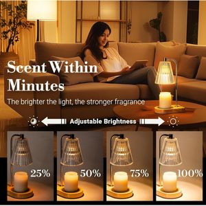 Idee Regalo Matrimonio 2025: Elegante Lampada Scaldacandele per Coppie, Regalo di Fidanzamento e per Addio al Nubilato, Nuovo Regalo per il Registro Nuziale - Product Image 5