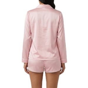 Pjs Sets Pijamas Conjuntos Mujeres Venta al por mayor Modal Ropa de dormir Sleep & Lounge Wear Custom Cotton Ladies Pijamas suaves de manga larga - Product Image 4