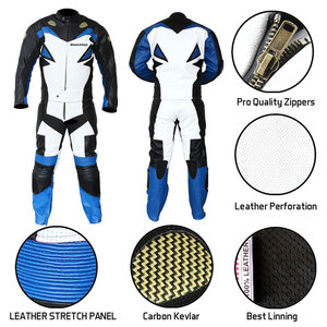 Combinaisons de moto de course en cuir sur mesure, coupe-vent, homologuées CE, pour le sport et la conduite, collection 2026, en promotion - Product Image 4