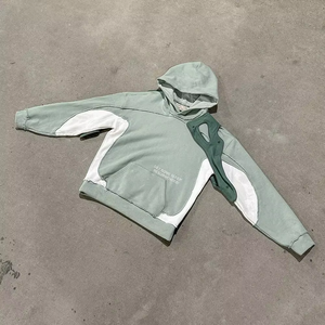 High Quality Blank Hoodie Custom Cotton Oversized Hooded Sweatshirt for Men Women OEM ODM Wholesale Private Label Factory - Product Image 3