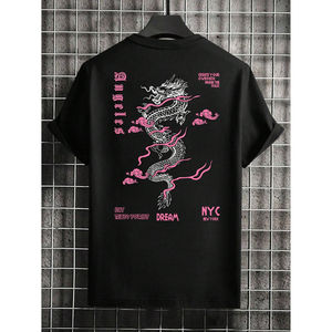 Camiseta de Alta Calidad para Hombre, Corte Holgado y Recortado, 300 GSM, Camisetas Más Vendidas, Camisetas con Logotipo Personalizado, Corte Holgado - Product Image 6