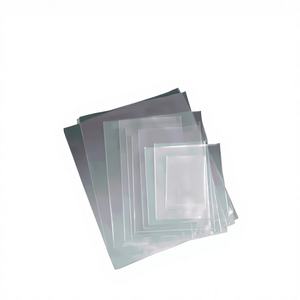 Sac de transport industriel robuste en plastique LDPE RAO, style T-shirt, à soufflet plat et fond carré, pour emballage plat, gravure - Product Image 1