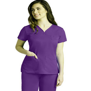 Tenues médicales confortables pour femmes, ensemble de blouses élégantes à manches longues avec plusieurs poches, vêtements de travail pour hôpitaux et soins de santé - Product Image 3