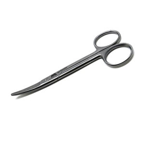 Ciseaux à cuticules en acier inoxydable super tranchants, ciseaux de toilettage professionnels, ciseaux à ongles incurvés de qualité supérieure, sur mesure, noir et or - Product Image 6