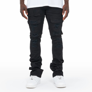 Men's Casual Jeans <b>Pants</b> Loose Fit Straight Length Custom Denim <b>Pants</b> For Winter And <b>Summer</b> Outdoor Wear Comfortable Denim <b>Pants</b> - Product Image 2