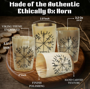 Verre à shot en corne écologique de qualité supérieure avec couvercle – Tasse à cocktail moderne de haute qualité – Cadeau d'anniversaire pour bar - Product Image 4