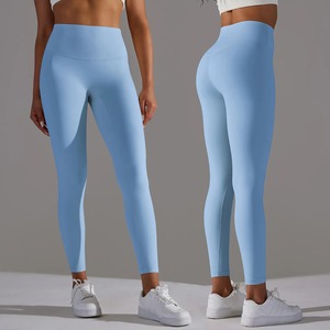 Leggings tricotés pour femmes très demandés avec coutures durables, écologiques et respirants, design taille haute, fournisseurs de haute qualité - Product Image 3