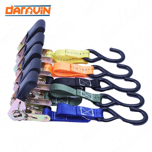 Sangles à cliquet robustes pour le transport de marchandises, 25 mm, avec crochets en S, fabriquées au Vietnam - Product Image 4