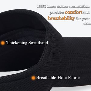 <b>Sun</b> Visor <b>Hat</b> Adjustable Outdoor Sports Cap for <b>Men</b> Women Adults - Product Image 4