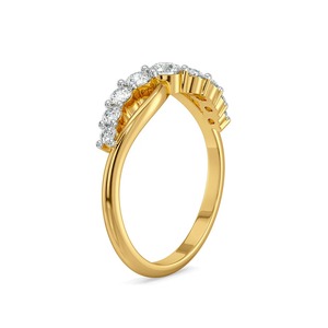 Anillo de Diamante Moissanite de Buena Calidad, Joyería Fina para Mujer, Elegante para Uso Diario, Regalo de Moda Disponible a Precio de Exportación - Product Image 5
