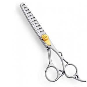 High Quality Extra Sharp Beauty Rubber Hair Cutting Barber <b>Mirror</b> Polished Customized Size Hair Styling Barber Thinning Scissors - Product Image 3