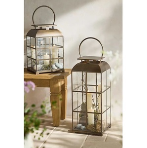 Farol de Hierro Decorativo Premium para el Hogar - Acabado Mate Duradero y Ecológico, Colgante o de Sobremesa para Navidad y San Valentín - Product Image 2