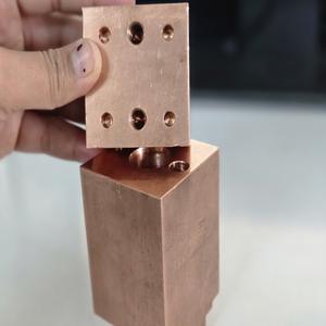 Plaque de cuivre pur T2, bloc de cuivre rouge violet pour une dissipation thermique efficace, catégorie des fixations - Product Image 6