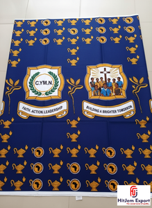 Tissu africain imprimé sur mesure, design nigérian, tissu de luxe pour robes de mariée, vêtements de fête et ameublement. - Product Image 4