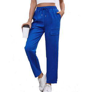 wholesale price OEM Service Best Quality Women Cargo Trousers Customizable Bulk Quantity Soft Warm Style Women Cargo Trousers - Product Image 5