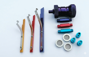 Kit de transfert de graisse nano de haute qualité et seringues à verrouillage rapide, outils de liposuccion et cosmétiques en acier inoxydable - Product Image 2