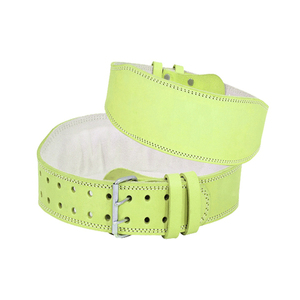 Premium Leather Weightlifting <b>Belt</b> / Powerlifting <b>Belt</b> in Double Prongs with Custom logo and Color Leather Weightlifting <b>Belt</b> - Product Image 3