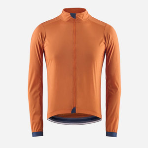Custom Lightweight Plus Size <b>Men's</b> Long Sleeve <b>Cycling</b> <b>Jackets</b> Full Zipper Breathable Sports <b>Jacket</b> with Pockets - Product Image 1
