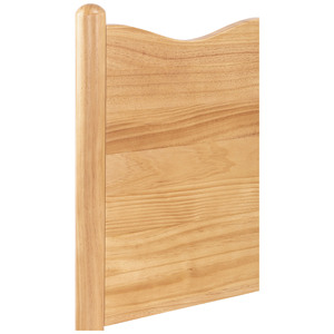 Aleya <b>Bed</b> <b>Frame</b> Made Of Mahogany Wood High Quality With Natural Wood Color For Bedroom Furniture - Product Image 5