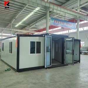 맞춤형 생활 모바일 40ft 확장 가능한 컨테이너 하우스 20ft 30ft 40ft 2 3 4 침실 접이식 작은 집 - Product Image 1